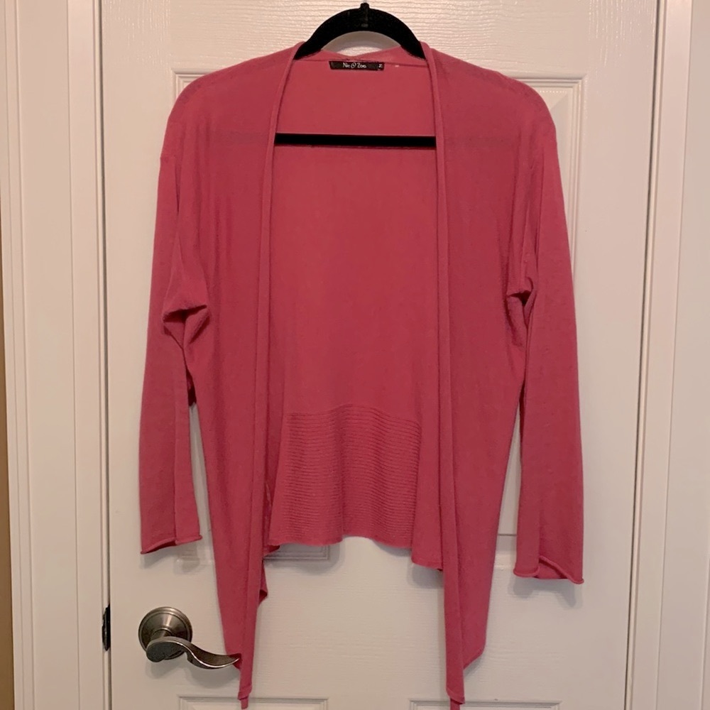 Nie & Zoe Pink Knit Cardigan